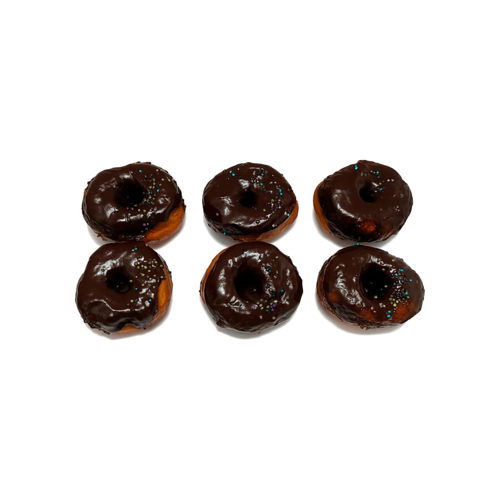 Mini donas de chocolate Sweet Love (6 x 65 g / 2.29 oz) - Miniatura 3