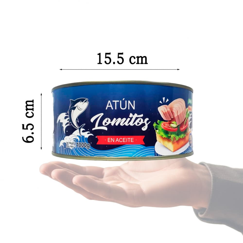 Lomitos de atún en aceite Lucy (1 kg / 2.2 lb) - Miniatura 4