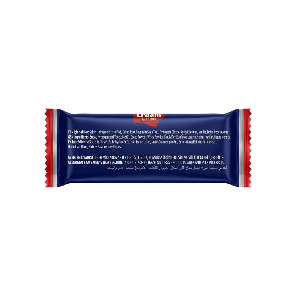 Tableta de chocolate con leche Erdem Cars (27 g / 0.95 oz) - Miniatura 3