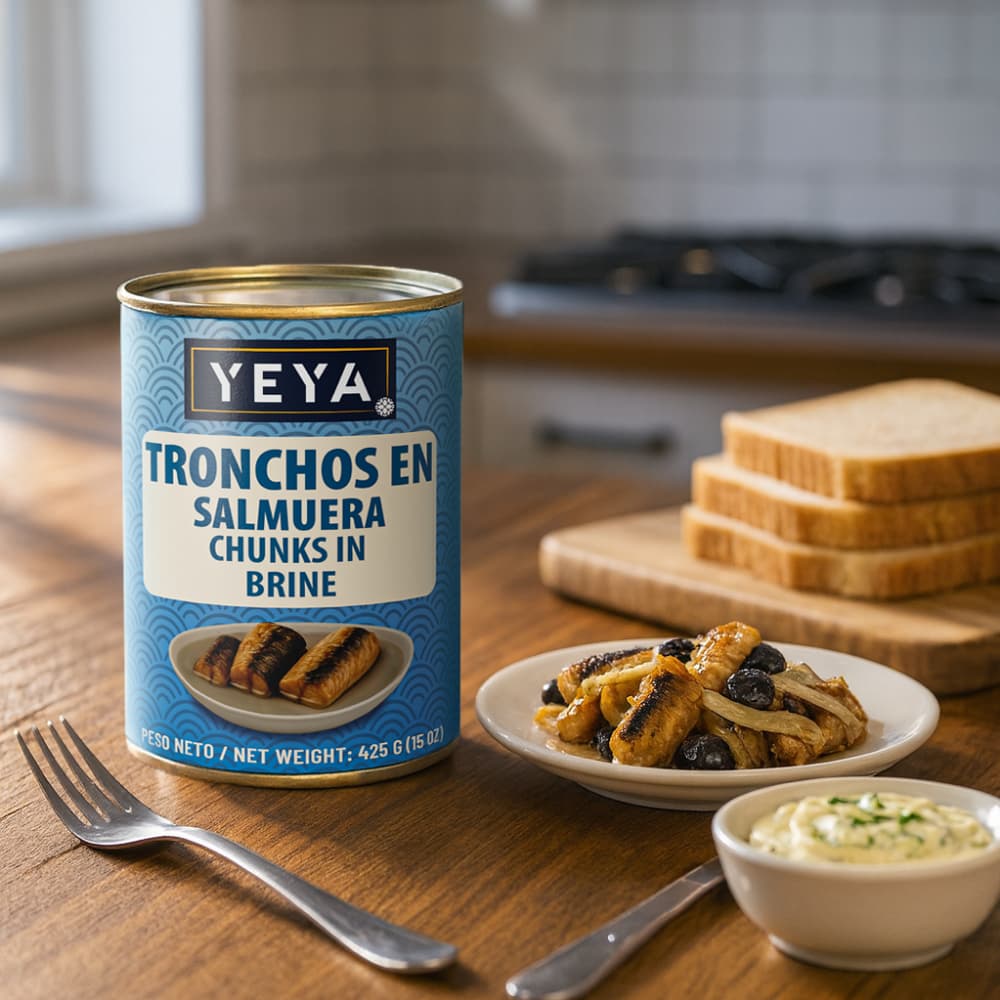 Tronchos en salmuera YEYA (3 X 425 g / 15 oz) - Miniatura 2