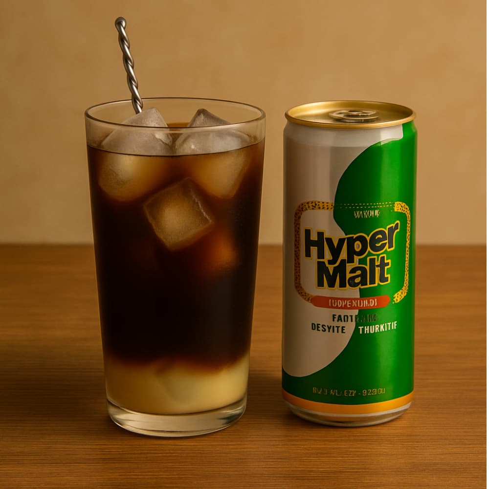 Malta sin alcohol Hyper Malt (8 x 250 ml) - Miniatura 4