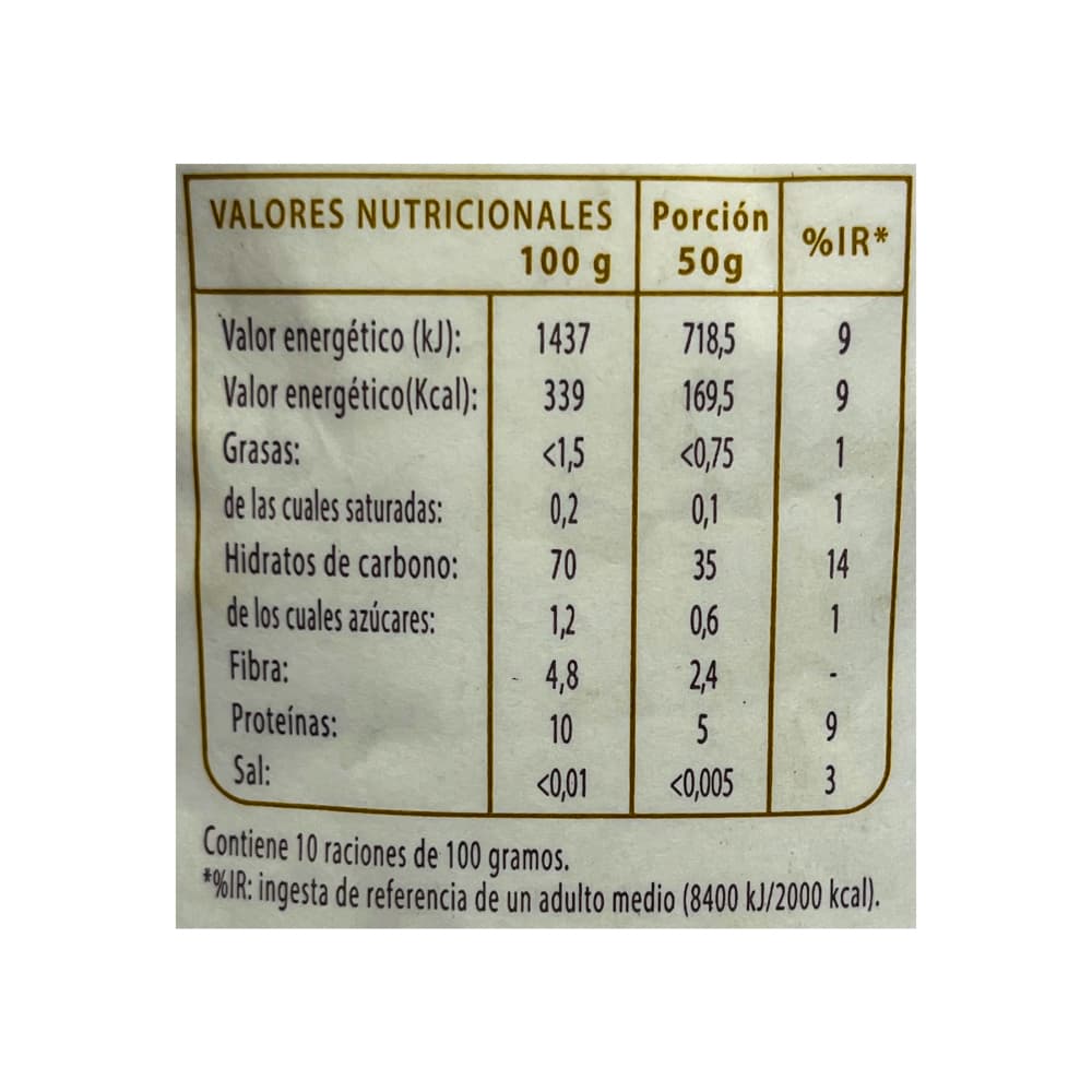 Harina de trigo Aldaketa (1 kg / 2.2 lb) - Miniatura 2