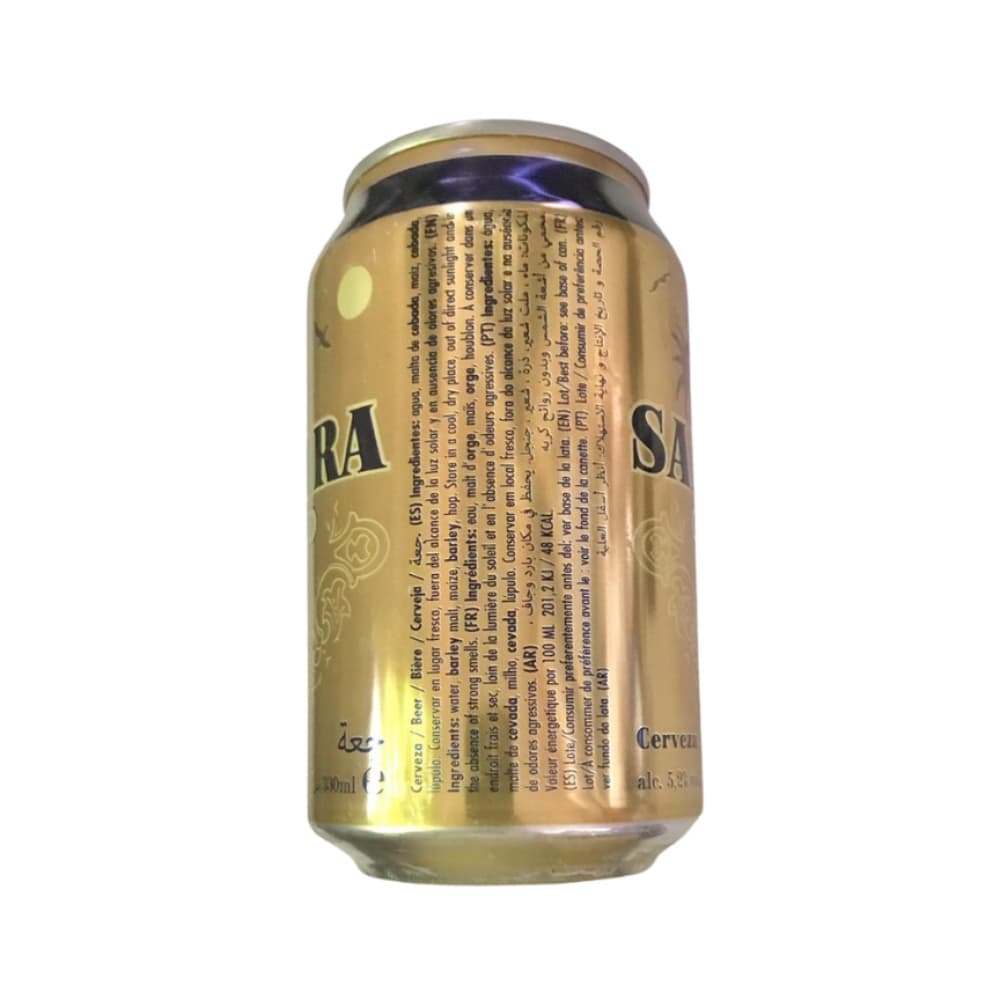 Cerveza Sahara Gold (330 ml / 11.15 oz) - Miniatura 3