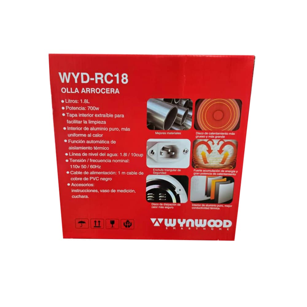 Olla arrocera 1.8 L Wynwood WYD-RC18 - Miniatura 4