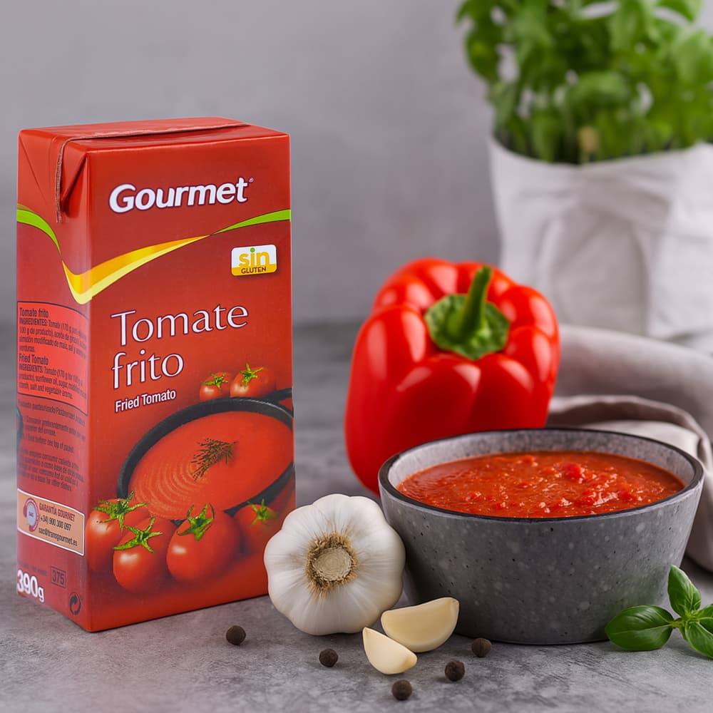 Tomate frito Gourmet (3 x 390 g / 13.7 oz) - Miniatura 4