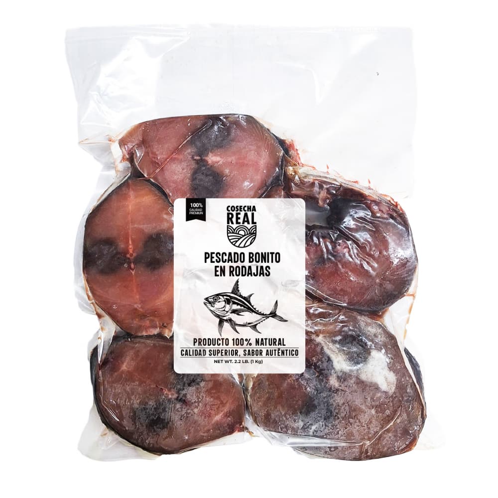 Pescado bonito en rodajas Cosecha Real (1 kg / 2.2 lb) - Imagen 1