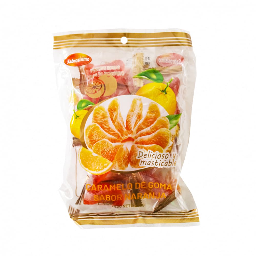 Caramelos de goma sabor naranja (100 g / 3.52 oz) - Miniatura 4