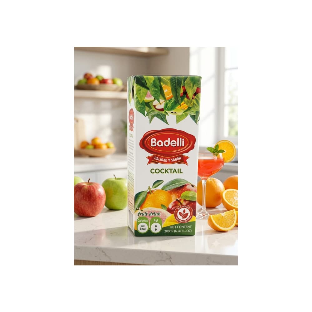 Jugo de cóctel de frutas Badelli (200 ml / 6.76 oz fl) - Miniatura 5