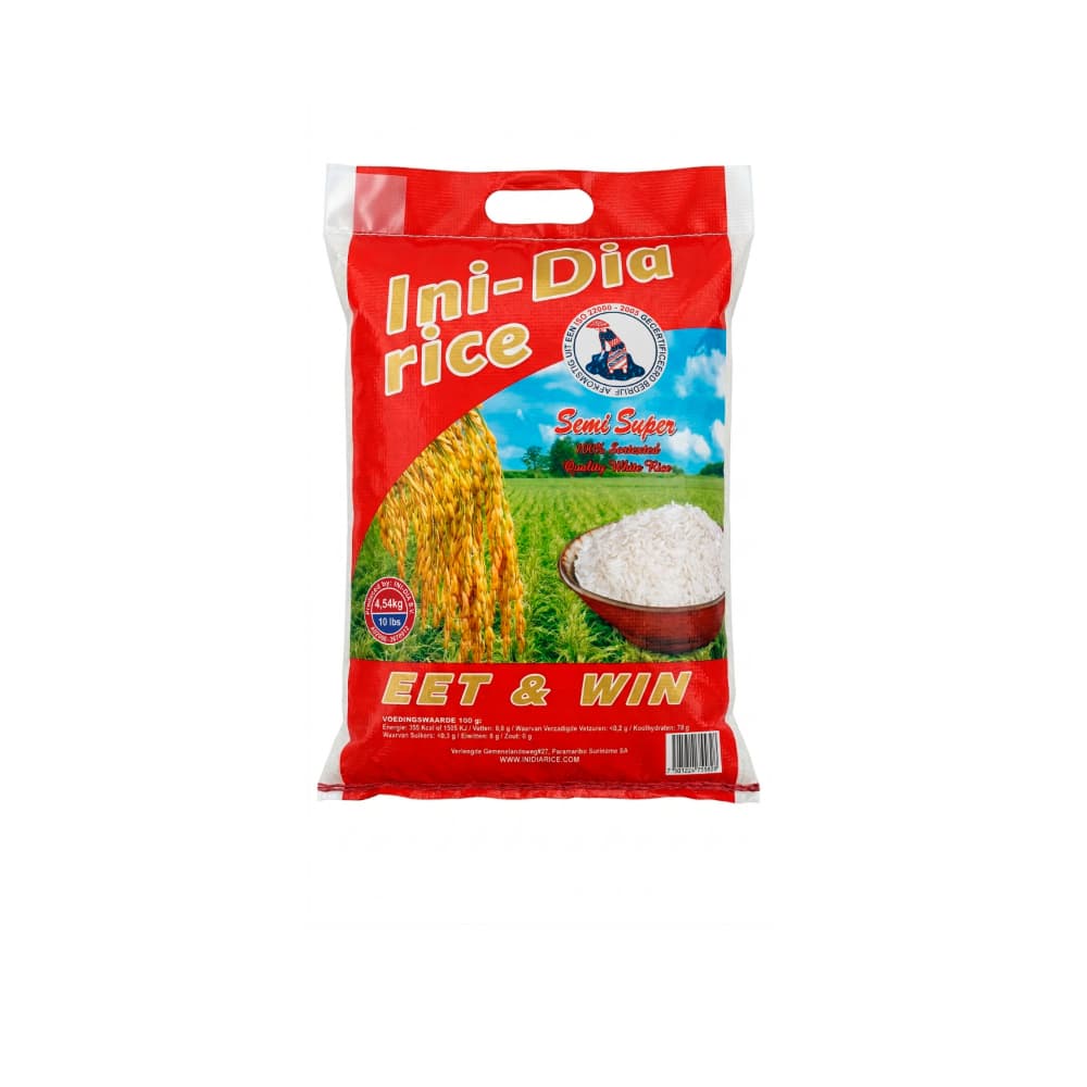Arroz blanco Ini-Dia (4.54 kg / 10 lb) - Miniatura 1