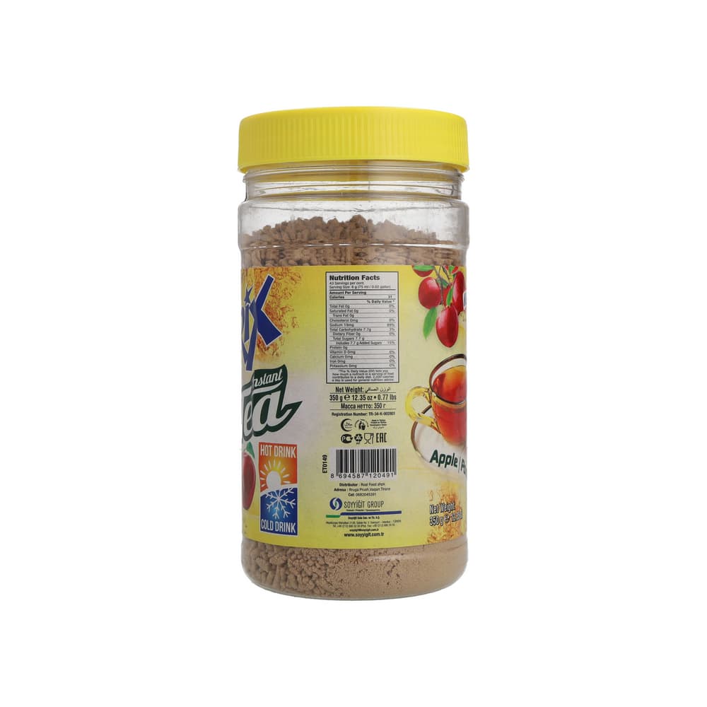 Té instantáneo granulado con sabor a manzana Kent boringer (350 g / 12.34 oz) - Miniatura 3