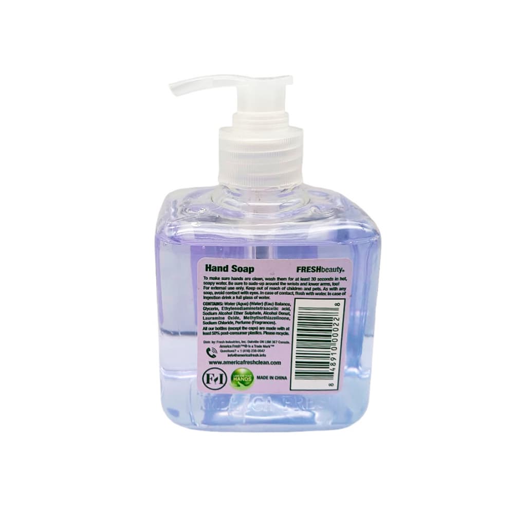 Jabón líquido lavanda para manos América Fresh (300 ml / 10.10 oz) - Miniatura 3
