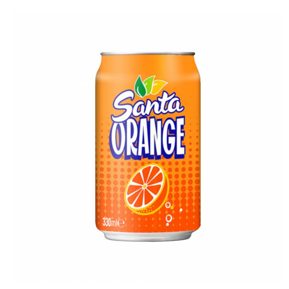 Refresco gaseado de naranja Santa (330 ml) - Miniatura 4
