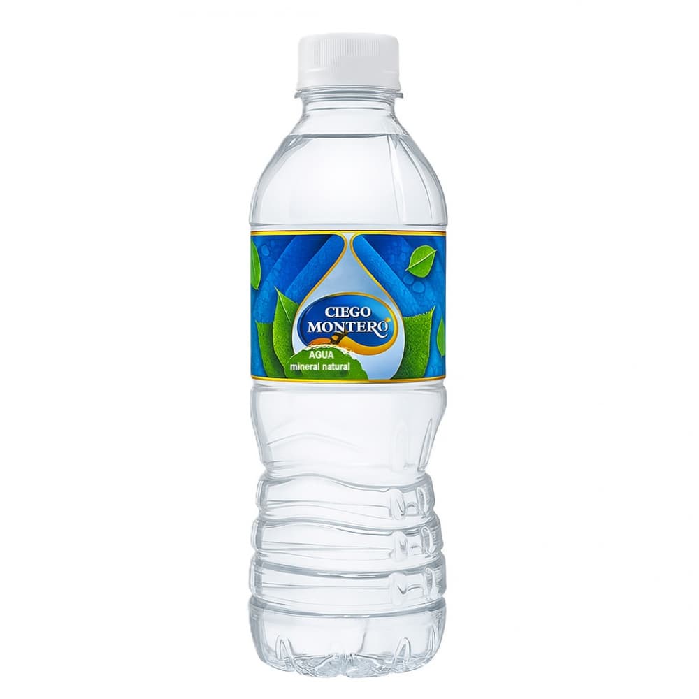 Agua mineral natural Ciego Montero (500 ml) - Imagen 1