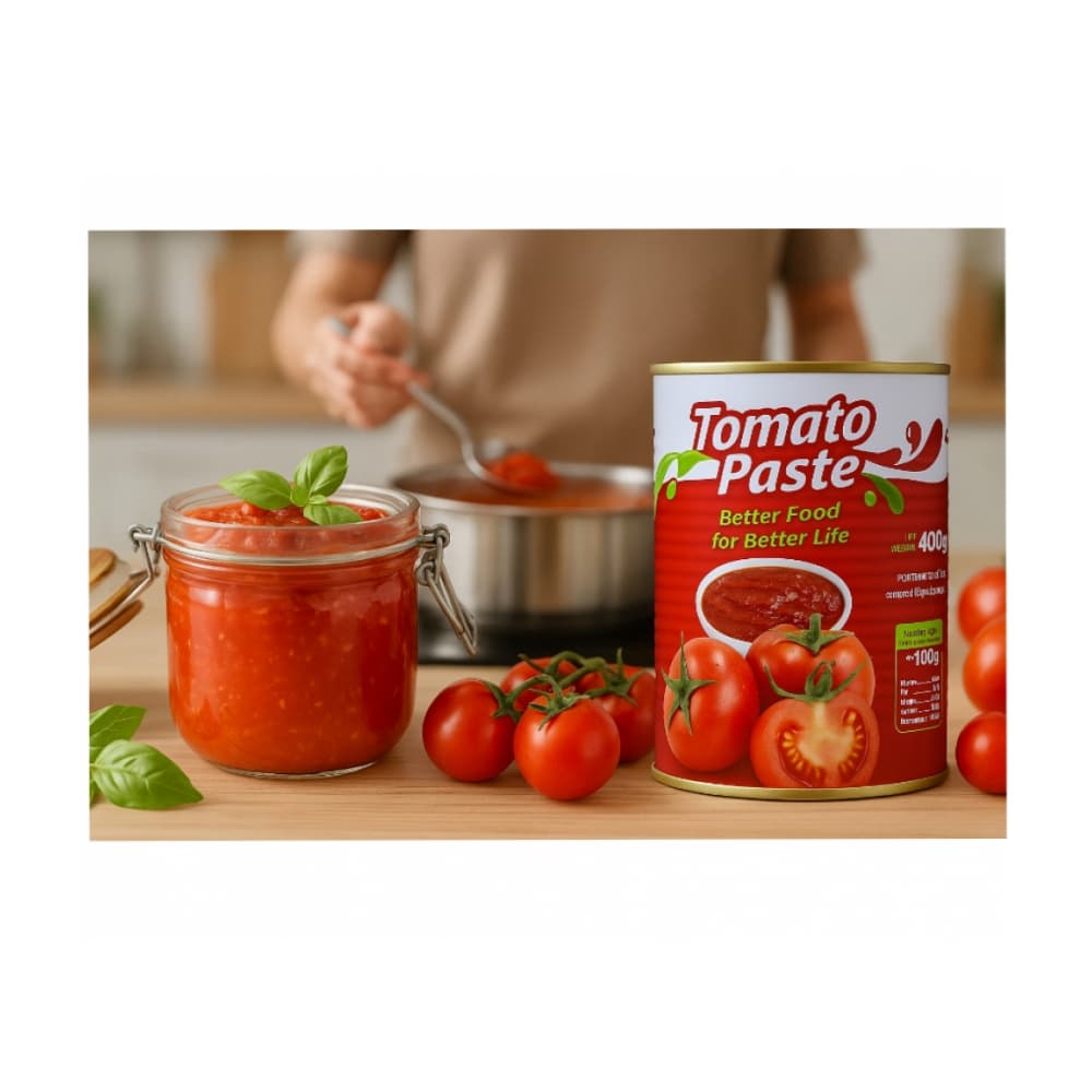 Pasta de tomate Portrane Foods (3 x 400 g / 14.10 oz) - Miniatura 3