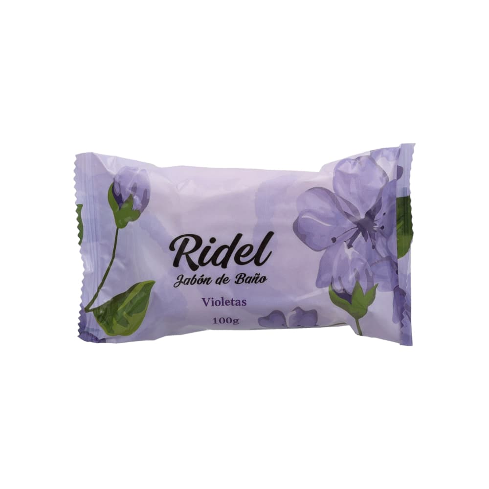Jabón de baño aroma violeta Ridel (100 g / 3.52 oz) - Miniatura 4