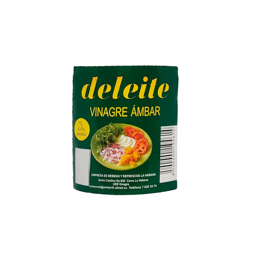 Vinagre natural Deleite (1 L) - Miniatura 2