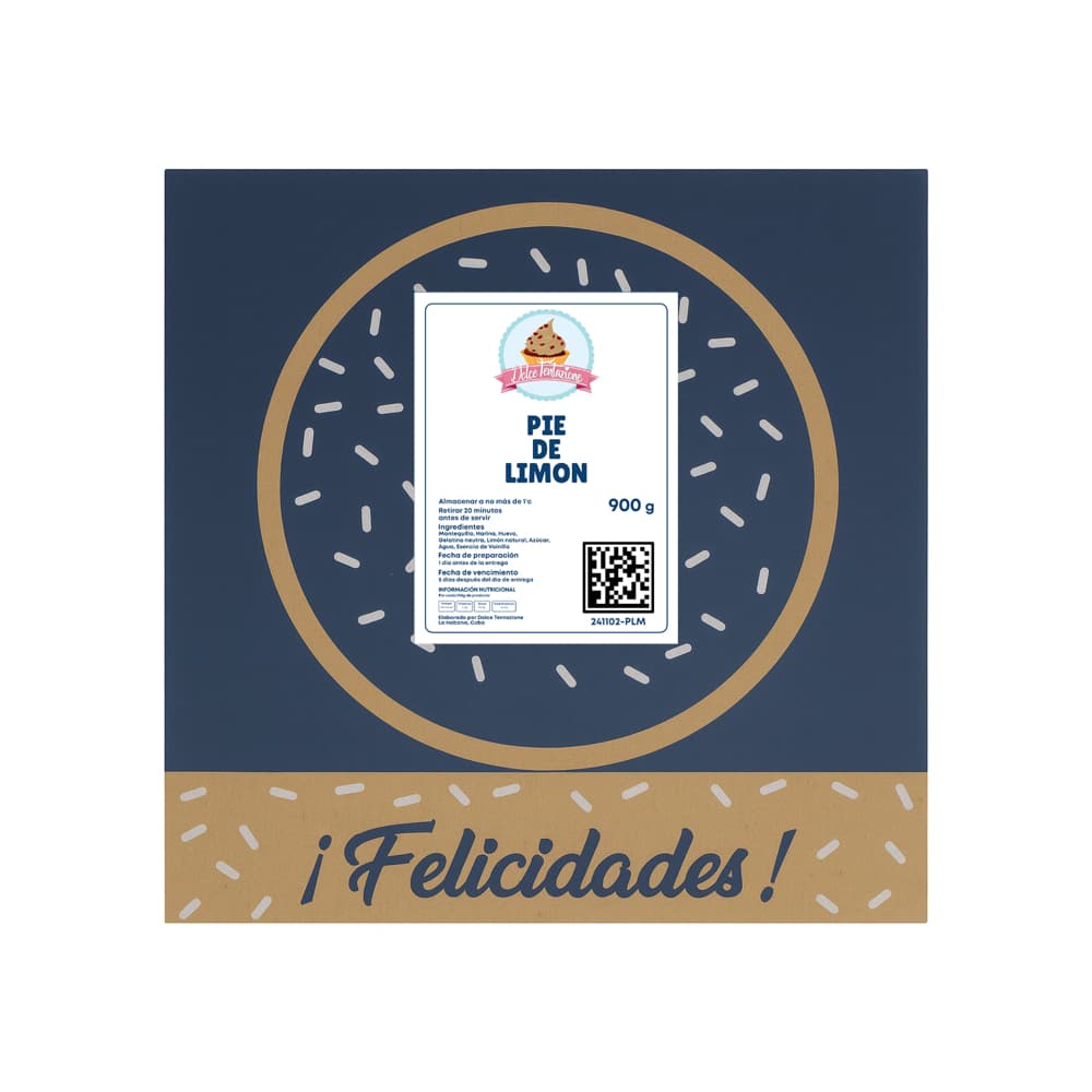 Pie de limón Dolce tentazione (8 personas) - Miniatura 4