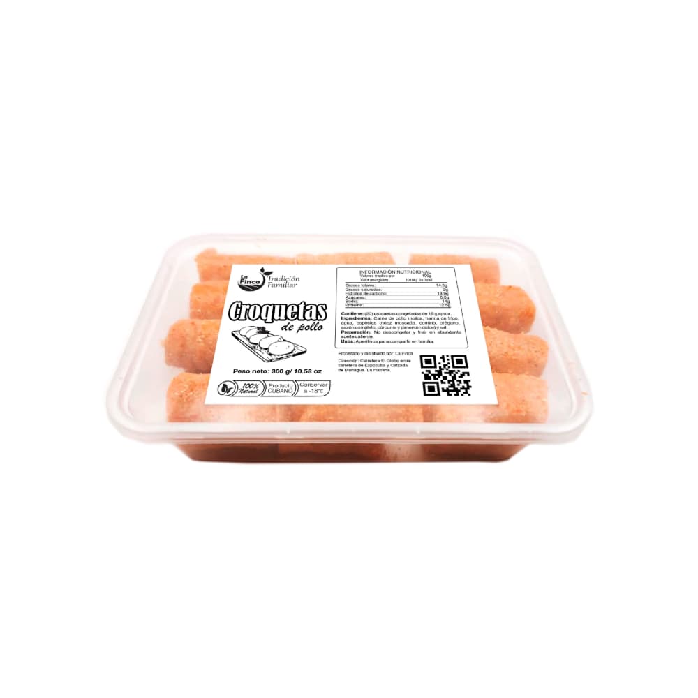 Croquetas de pollo La Finca (20 x 15 g / 10.58 oz) - Miniatura 1