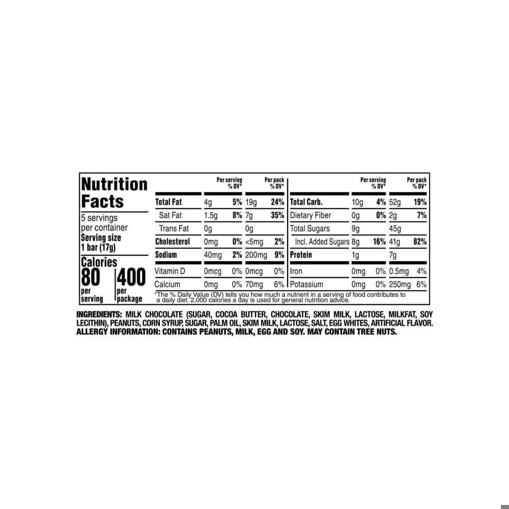 Barras de chocolate relleno de cacahuetes y caramelo Snickers (5 x 14.6 g / 0.52 oz) - Miniatura 3