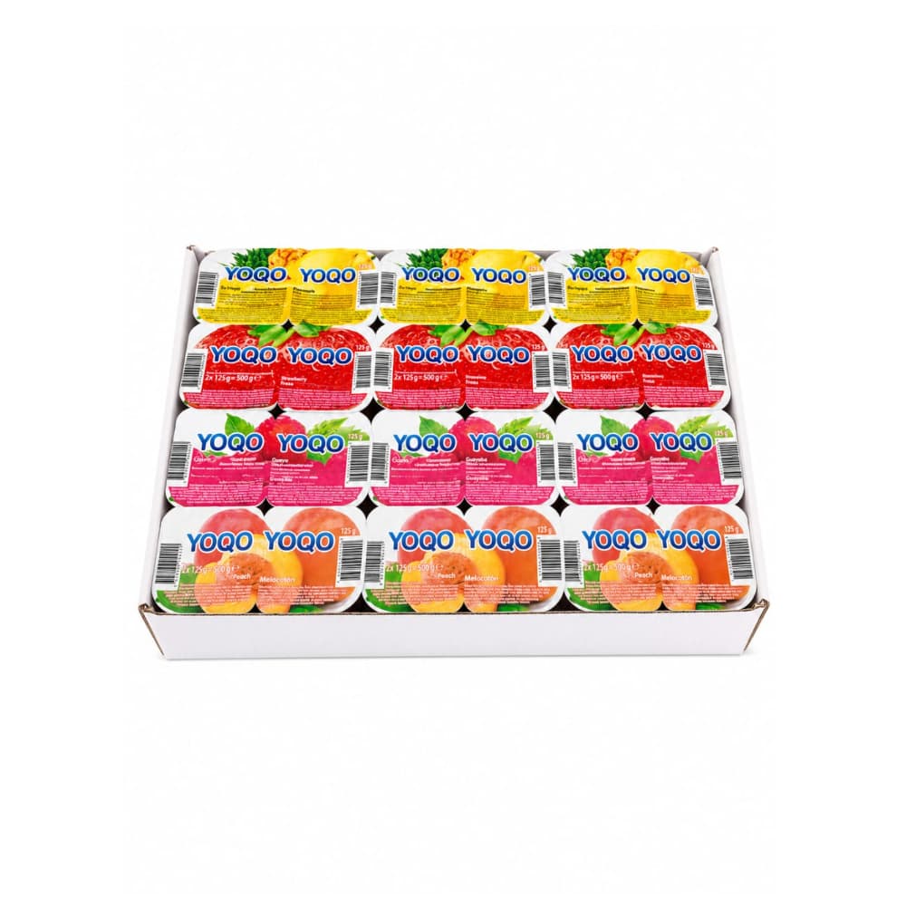 Yogurt surtido de frutas Yoqo (24 x 125 g / 4.41 oz) - Miniatura 1