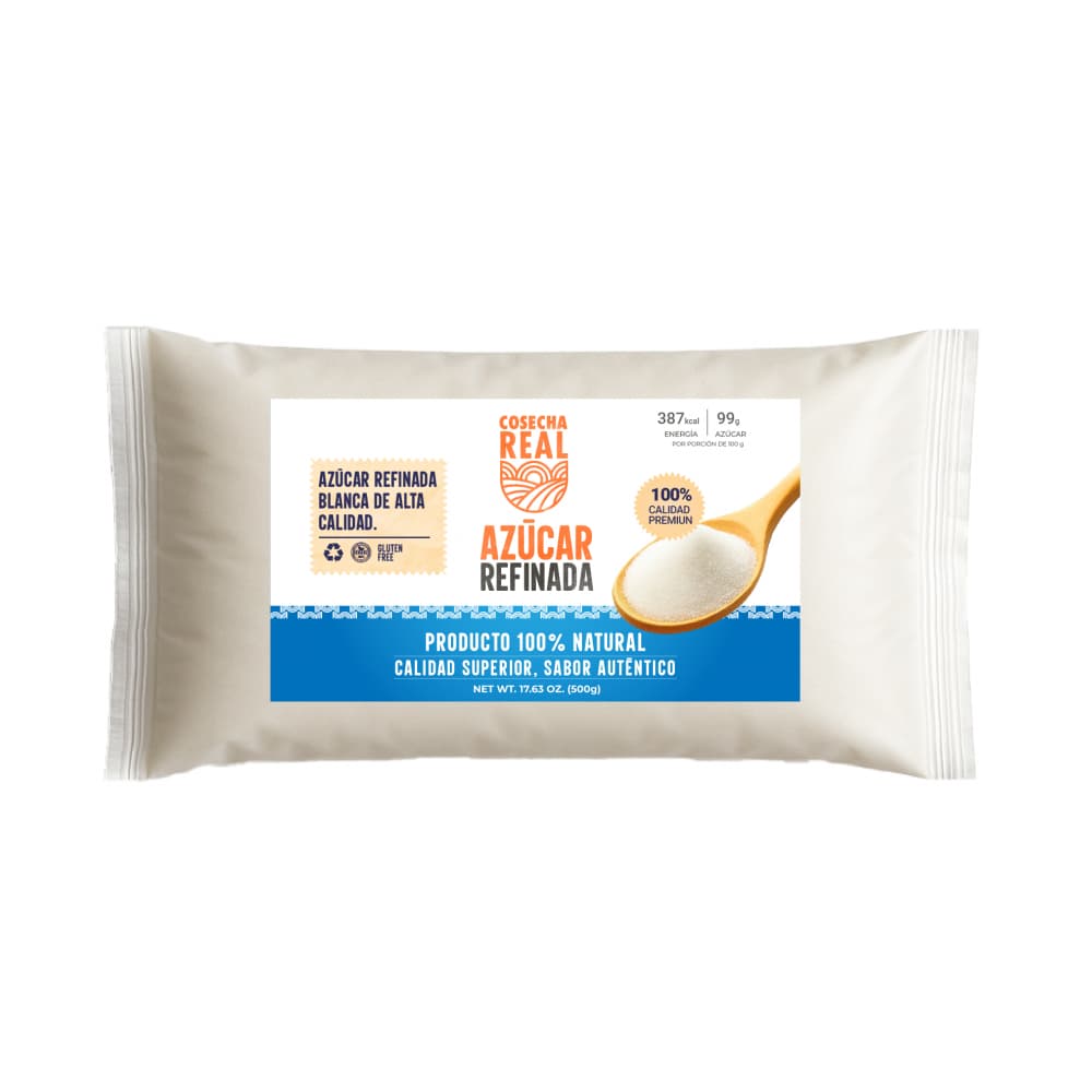 Azúcar blanca refinada Cosecha Real (500 g / 1.1 lb) - Imagen 1