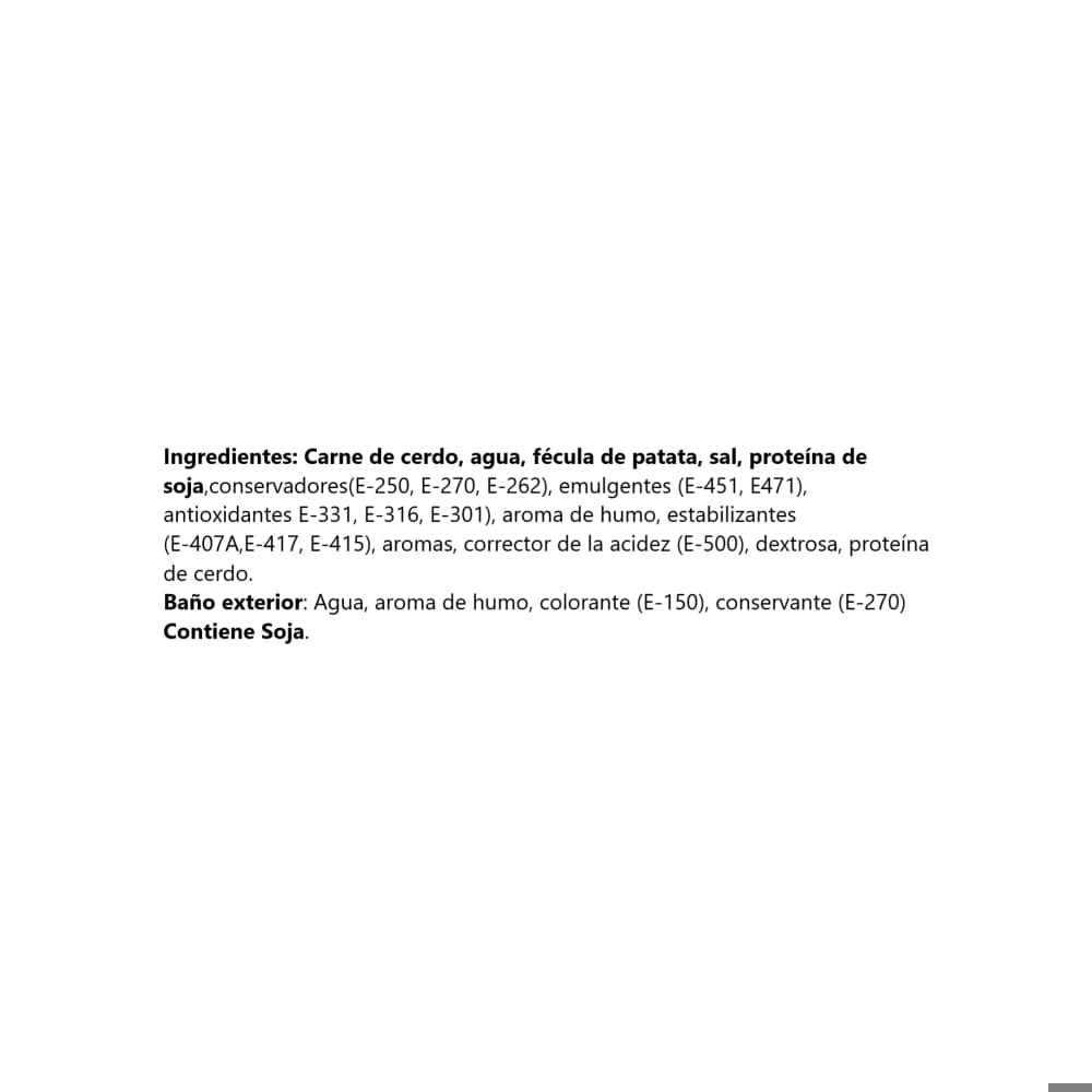 Bacon cocido ahumado YEYA (1kg / 2.2 lb) - Miniatura 3