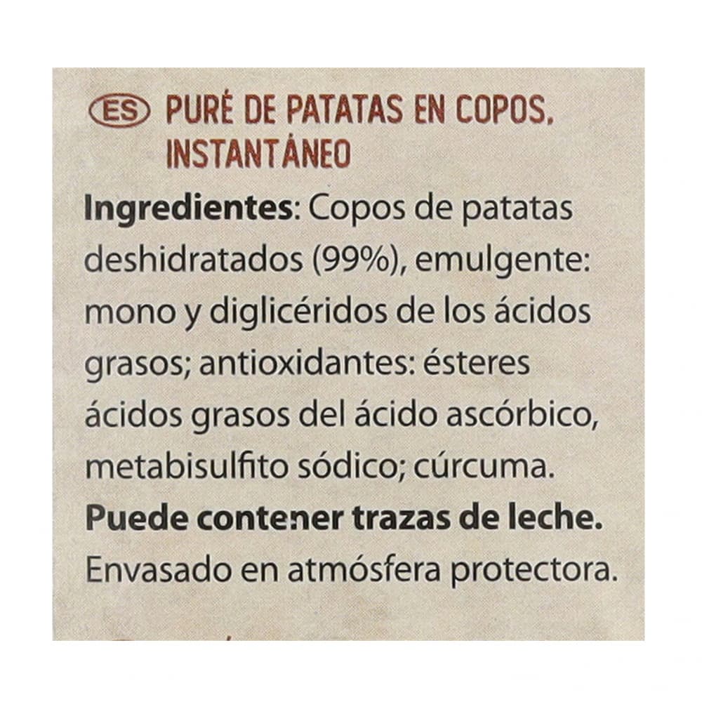 Puré de patatas-papas- We Natural (230 g / 8.11 oz) - Miniatura 2