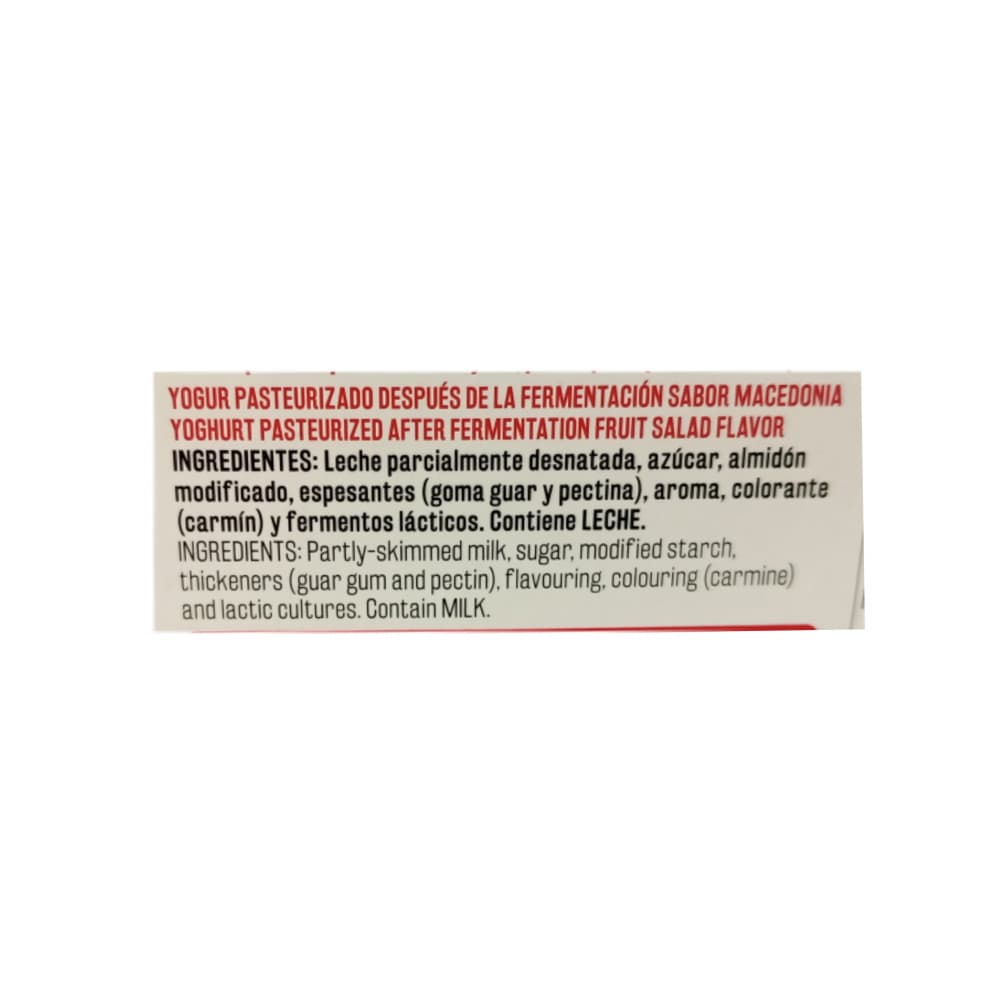 Yogurt pasteurizado de macedonia Vima Foods (4 x 100 g / 3.52 oz) - Miniatura 10