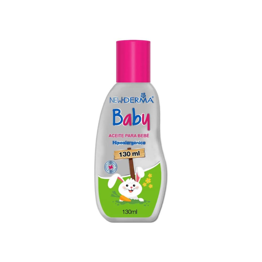 Aceite hipoalergénico para bebé New Derma (130 ml) - Imagen 1