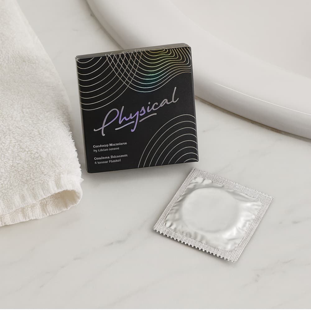 Condones masculinos de látex natural Physical (3 U) - Miniatura 4