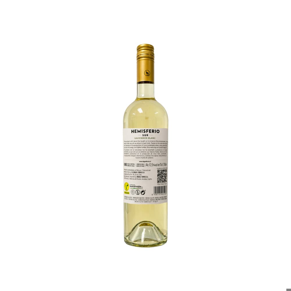 Vino blanco Hemisferio Sur Sauvignon Blanc 2024 Miguel Torres (750 ml) - Miniatura 2