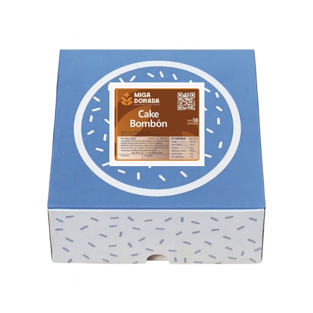 Cake bombón Miga Dorada (10 personas) - Miniatura 3