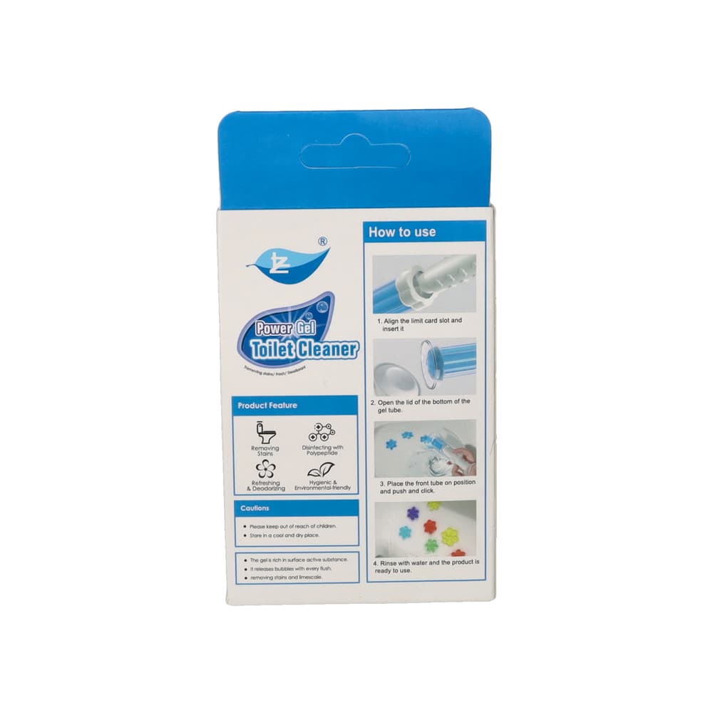 Gel limpiador para inodoro con fragancia a océano LZ (40 g / 1.41 oz) - Miniatura 2
