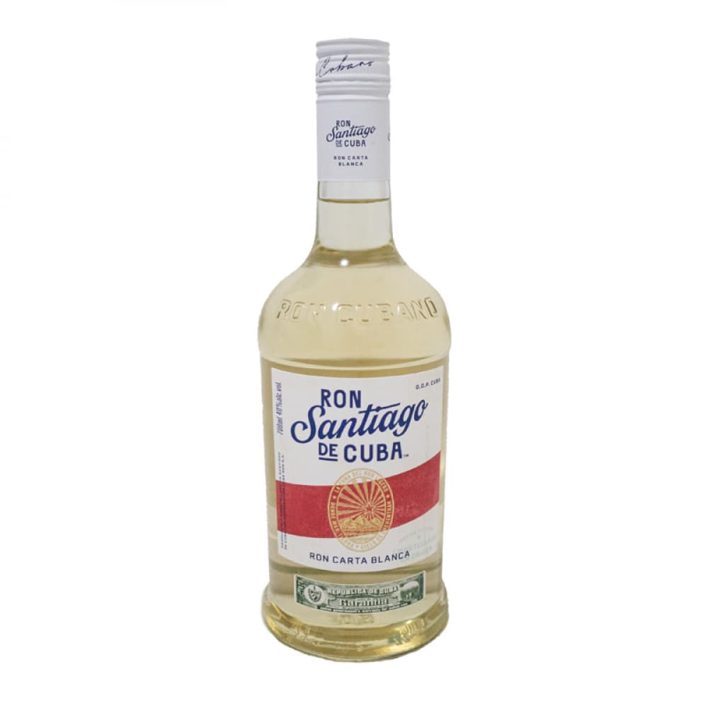 Ron carta blanca 40 % vol Santiago de Cuba (700 ml) - Imagen 1