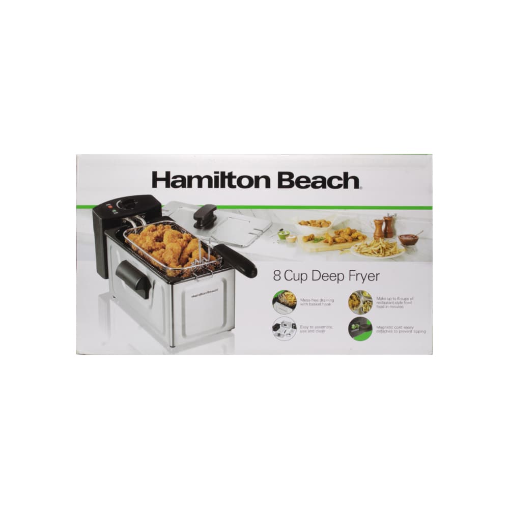 Freidora de aceite de 8 tazas Hamilton Beach 35210 - Miniatura 5