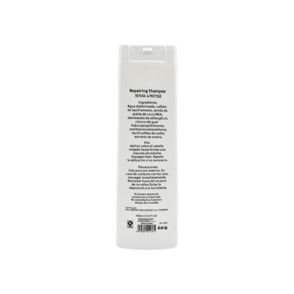 Champú reparador rosa fresca DCabello (400 ml / 13.52 fl.oz) - Miniatura 3