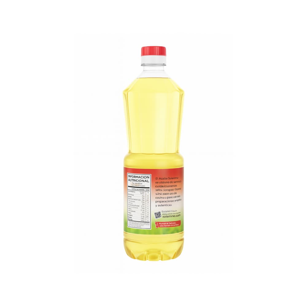 Aceite de soja Solemne (900 ml) - Miniatura 3