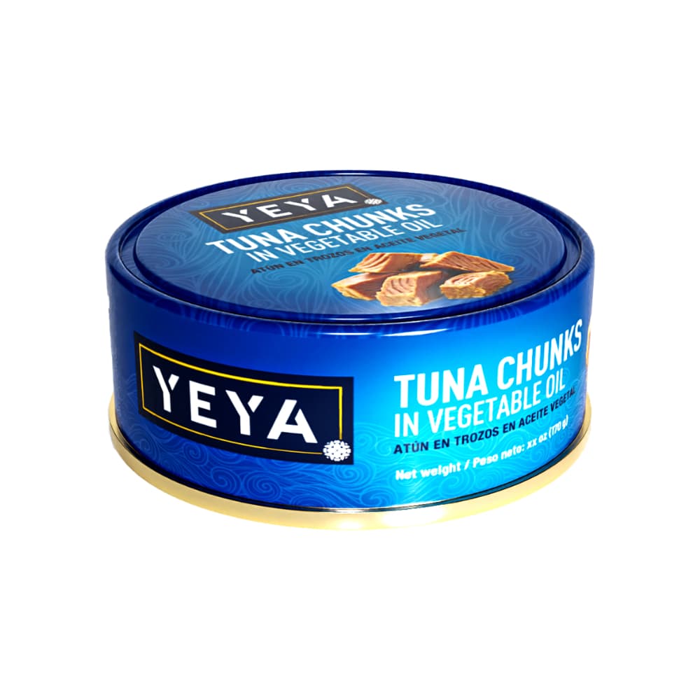 Atún en trozos en aceite vegetal YEYA ( 5 x 160 g / 5.64 oz) - Miniatura 3