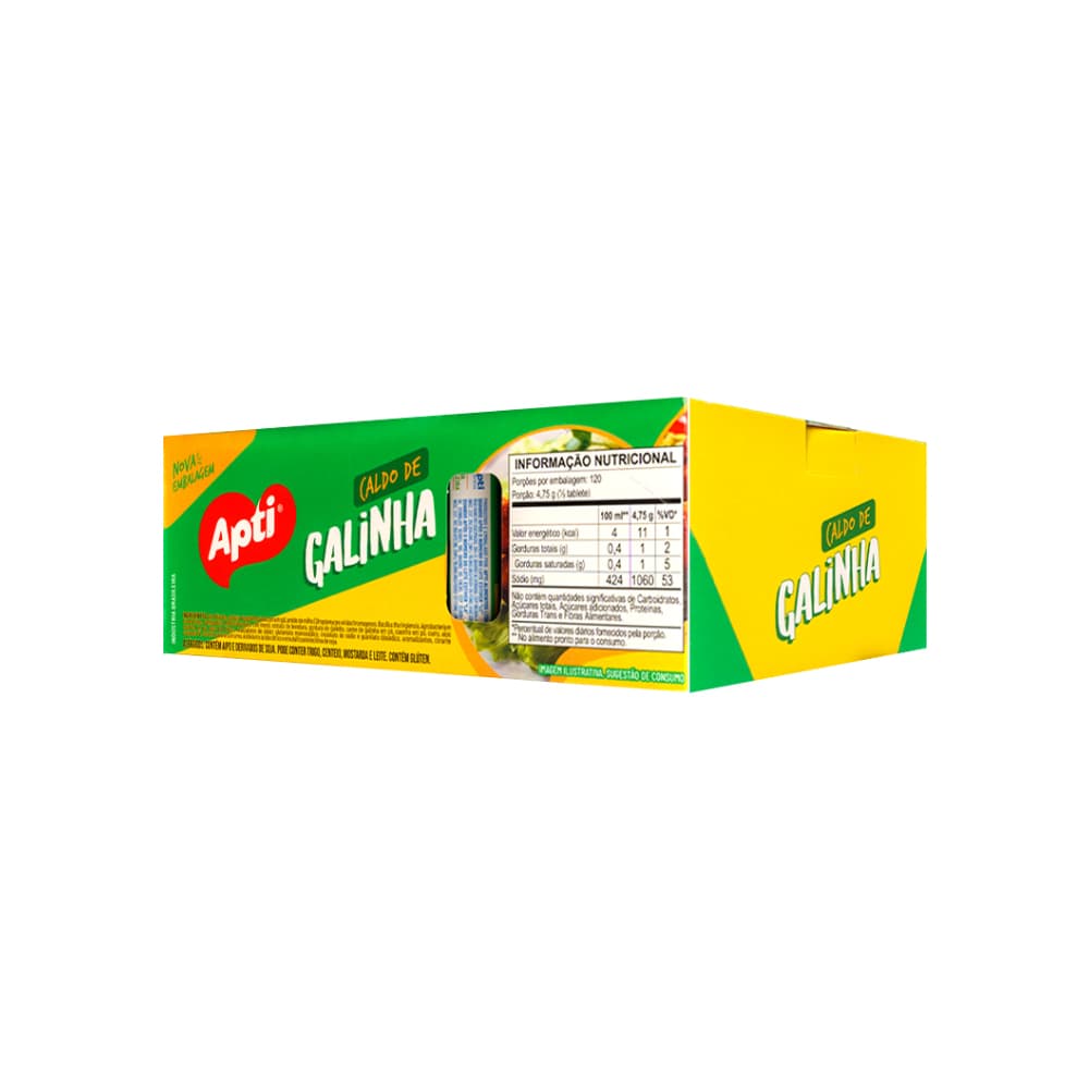 Caldo sabor gallina Apti (570 g / 1.25 lb) - Miniatura 3