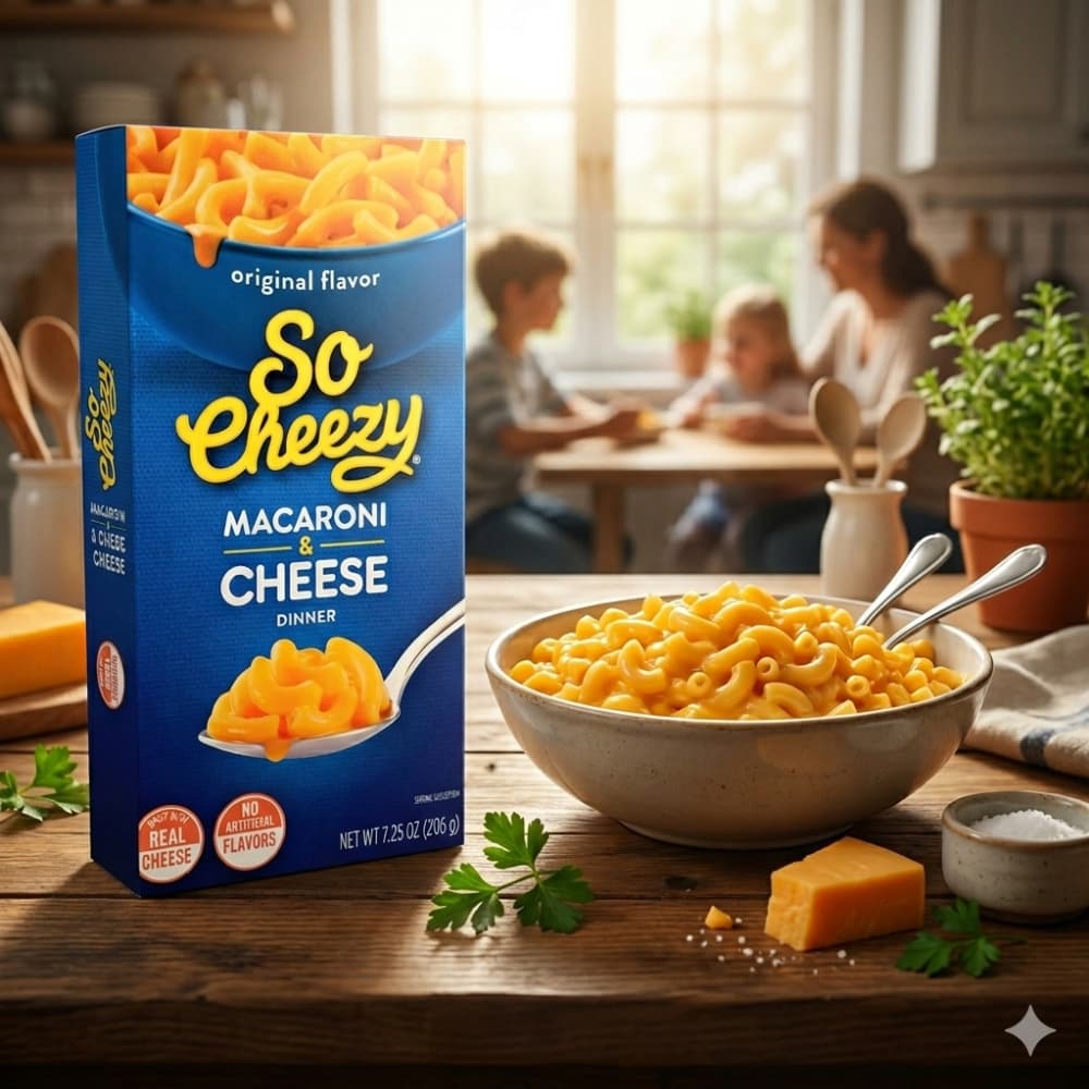 Macarrones con queso So Cheezy (206 g / 7.25 oz) - Miniatura 5