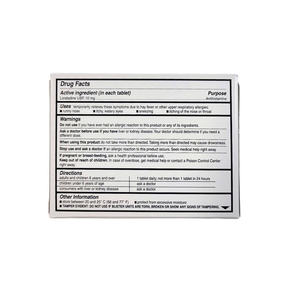 Loratadina 10 mg (10 tabletas) - Miniatura 2