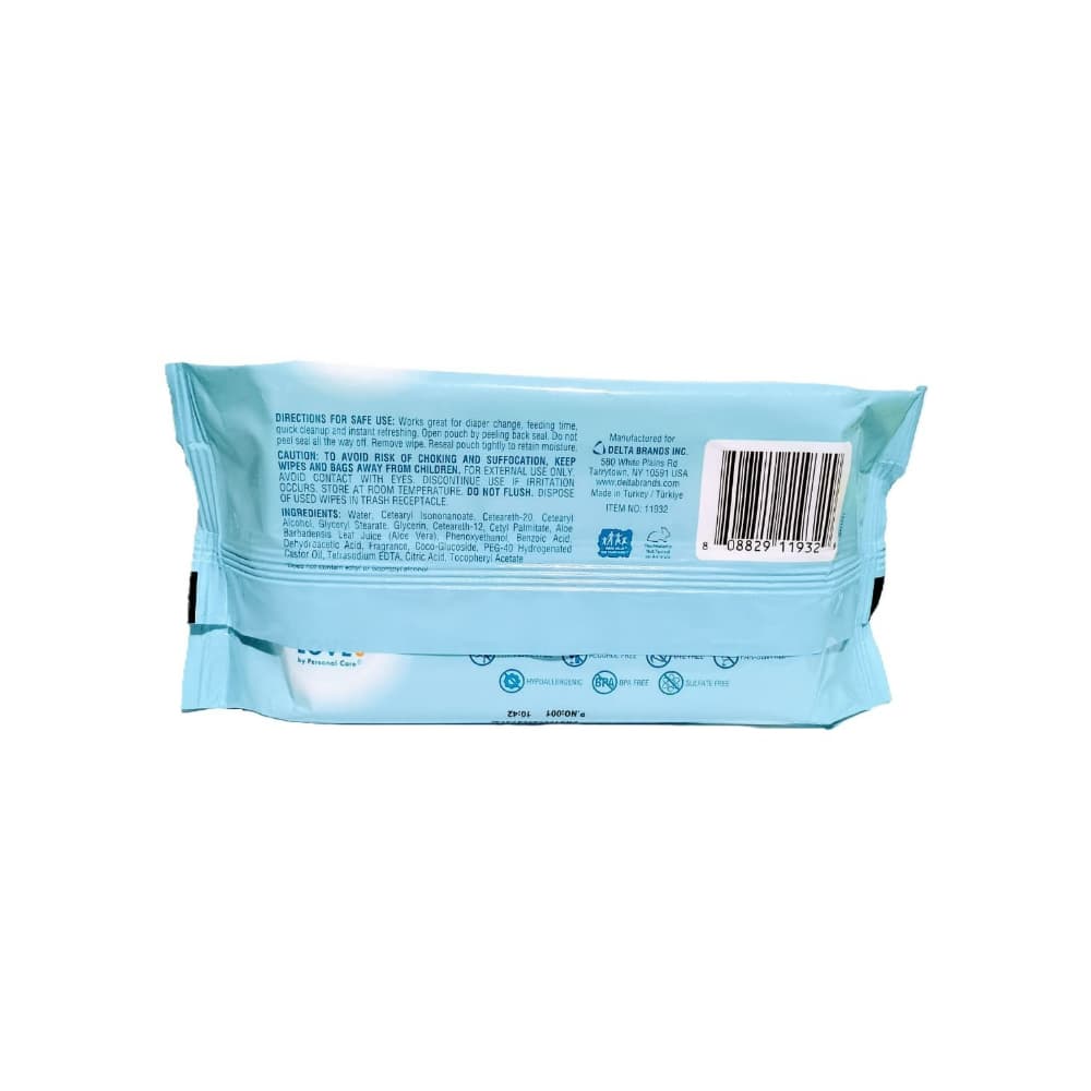 Toallitas húmedas sin alcohol para bebé Baby Love (72 U) - Miniatura 3