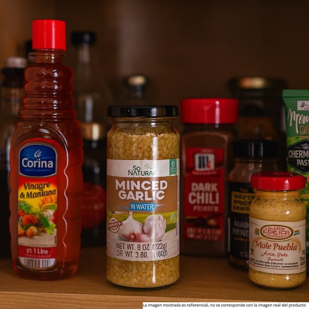 Ajo troceado en agua (227 g / 8 oz) - Miniatura 3