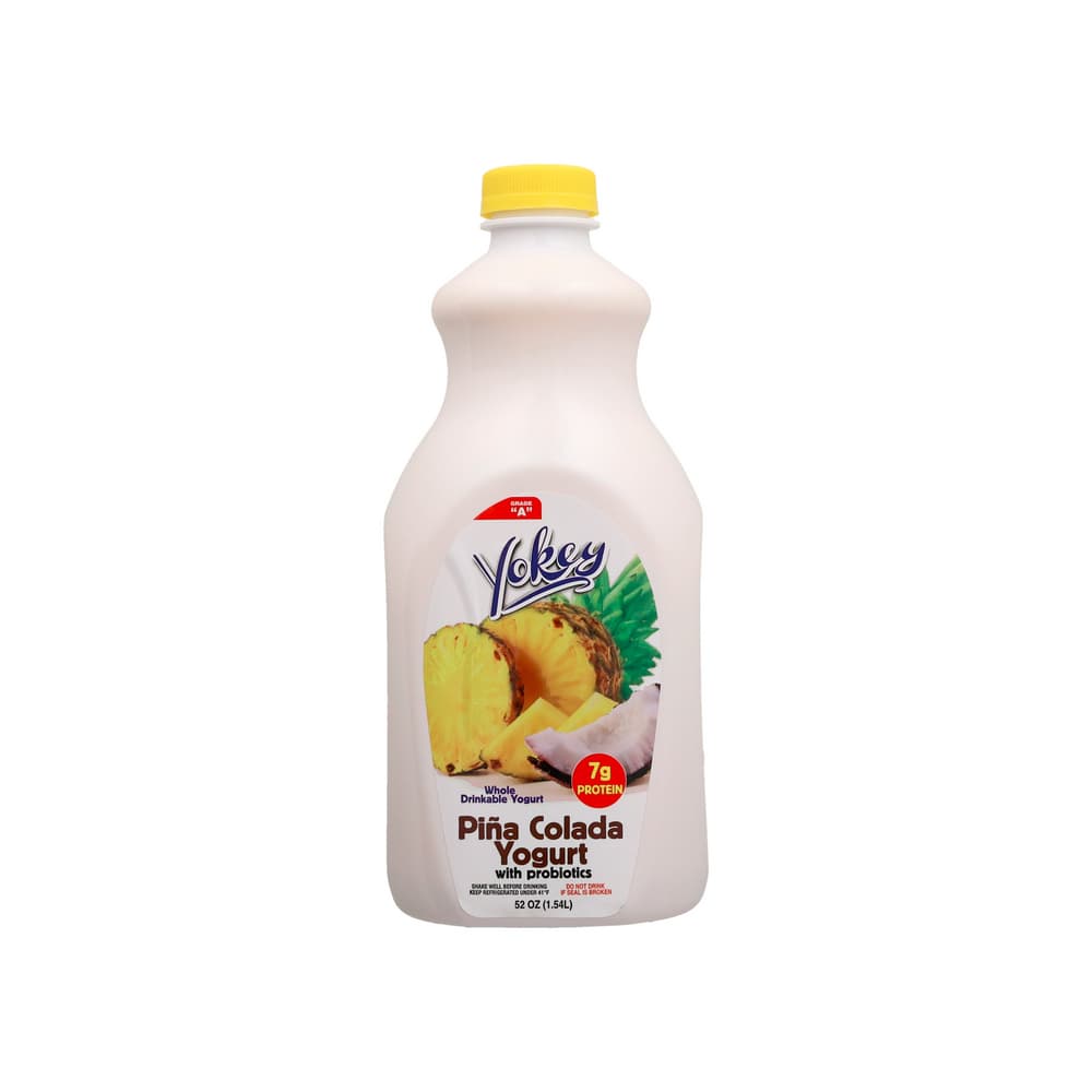 Yogurt de piña colada con probióticos Yokey (1.54 L) - Miniatura 1