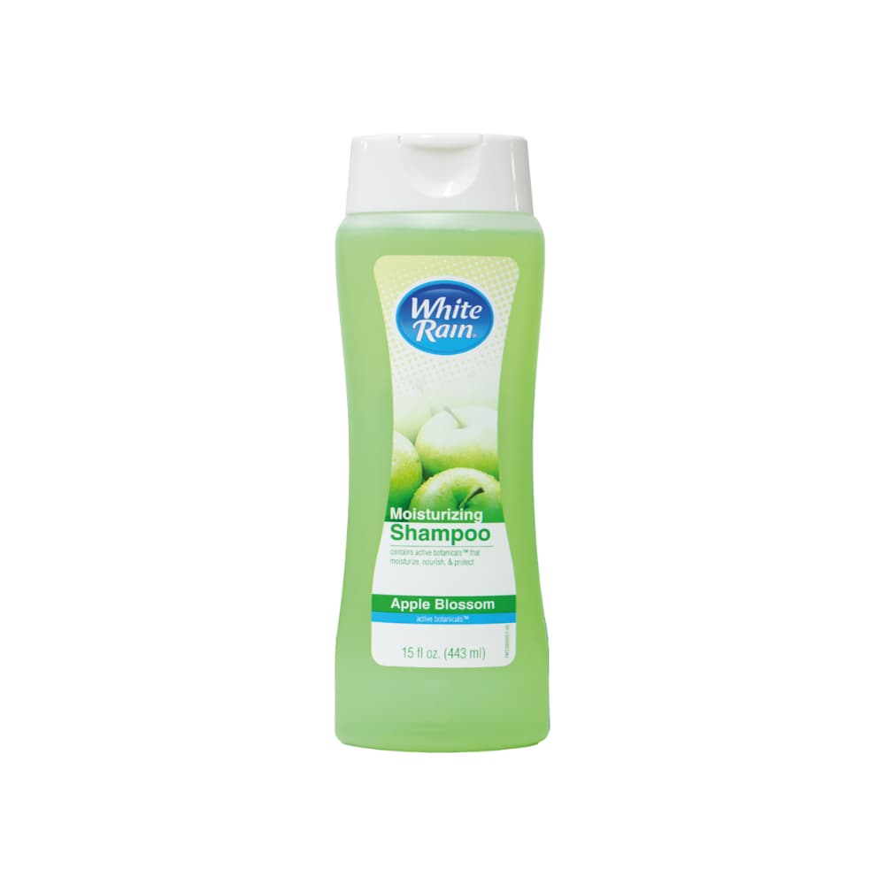 Shampoo hidratante flor de manzano White Rain (443 ml / 15 fl oz) - Imagen 1