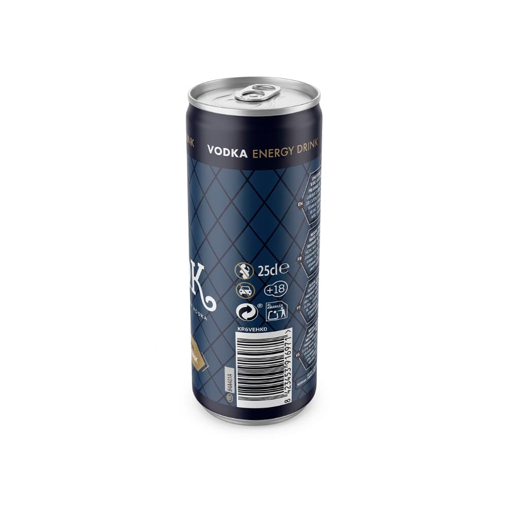 Bebida energética con vodka Havik (250 ml / 8.8 fl oz) - Miniatura 2