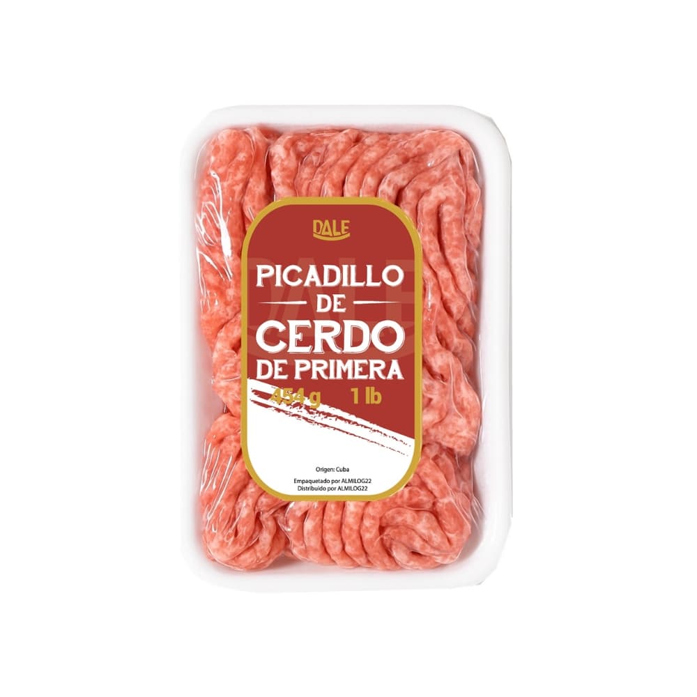 Picadillo de cerdo de primera Dale (454 g / 1 lb) - Imagen 1