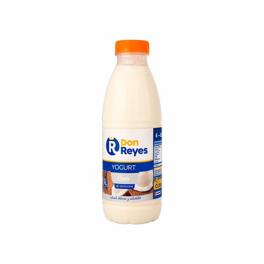 Yogurt natural sabor coco Don Reyes (1 L) - Miniatura 1