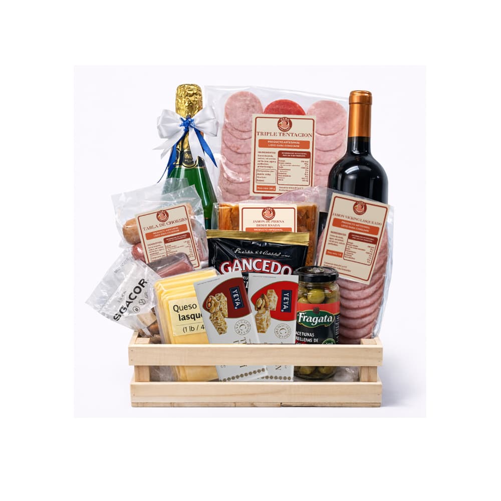 Cesta: Navidad en familia - Imagen 1