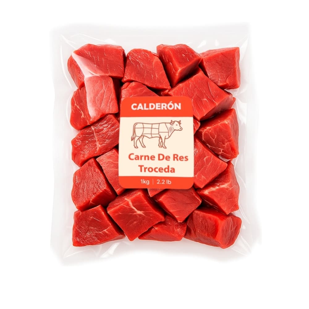 Carne de res troceada Calderón (1 kg / 2.2 lb) - Miniatura 9